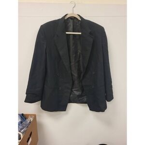 TFW Womens Black Blazer‎ Size 20 Jacket